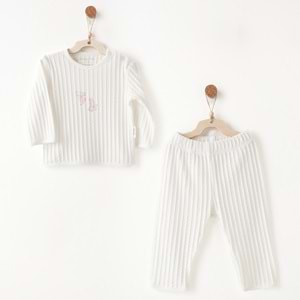 BEBEK TAKIM 2 PCS SET JACQUARD SUMMER TIME