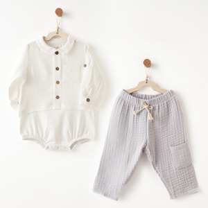 BEBEK TAKIM 2 PCS SET GENTELMAN