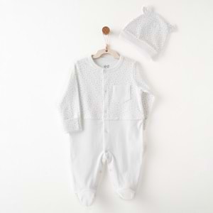 BEBEK TULUM TAKIM ROMPER HAT SET MY LITTLE WORLD
