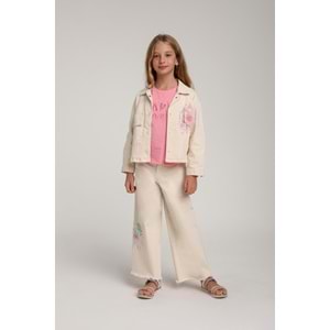 2543 GARS PANTOLON 10-14 - KREM - 10-11 YAŞ