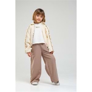 N1086 KIZ PANTOLON - KAHVE - 5-6 YAŞ