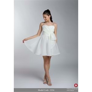 5554 ELBİSE - PUDRA - 10 YAŞ