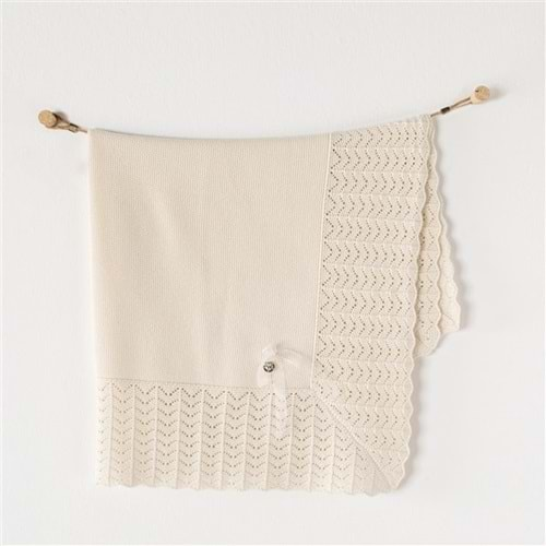 BEBEK TRİKO BATTANİYE KNITTED BLANKET 100X90