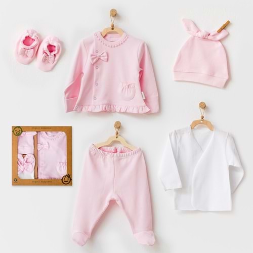 BEBEK HASTANE ÇIKIŞI 5 PCS NEWBORN SET NATURA WAWA