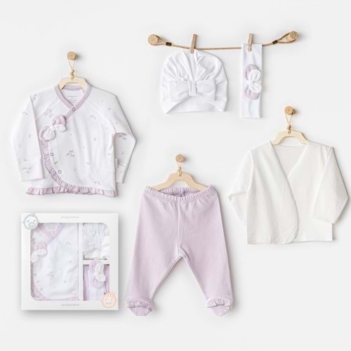 BEBEK HASTANE ÇIKIŞI 5 PCS NEWBORN SET MAGICAL BUTTERFLY