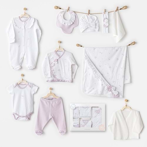 BEBEK HASTANE ÇIKIŞI 10 PCS NEWBORN SET MAGICAL BUTTERFLY