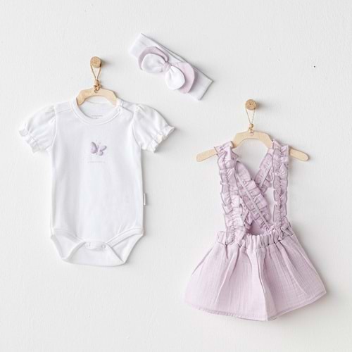 BEBEK TAKIM 3 PCS SET MAGICAL BUTTERFLY