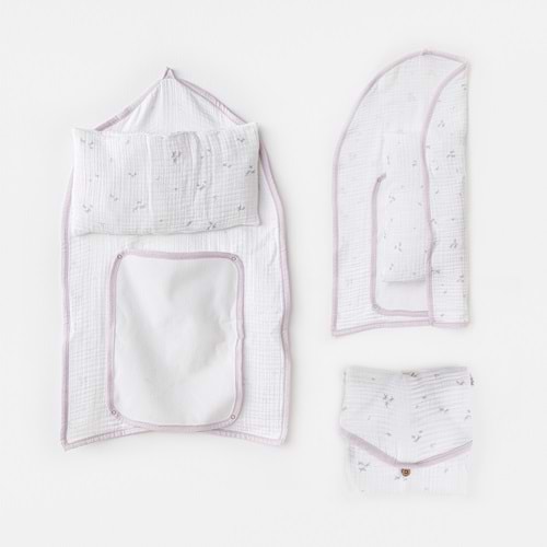 BEBEK ALT AÇMA CHANGING MAT MAGICAL BUTTERFLY MUSLIN