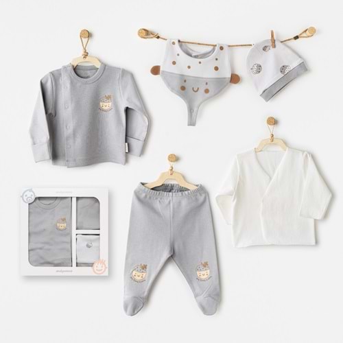 BEBEK HASTANE ÇIKIŞI 5 PCS NEWBORN SET HELLO AUTUMN