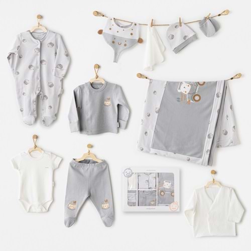 BEBEK HASTANE ÇIKIŞI 10 PCS NEWBORN SET HELLO AUTUMN