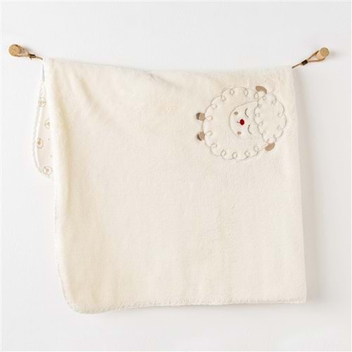 BEBEK BATTANİYE BLANKET 90X85 WELSOFT TINNY S SHEEPS
