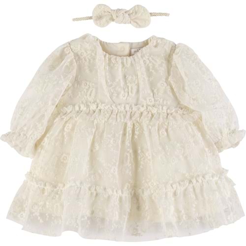 Saç Bantlı Elbise 19160