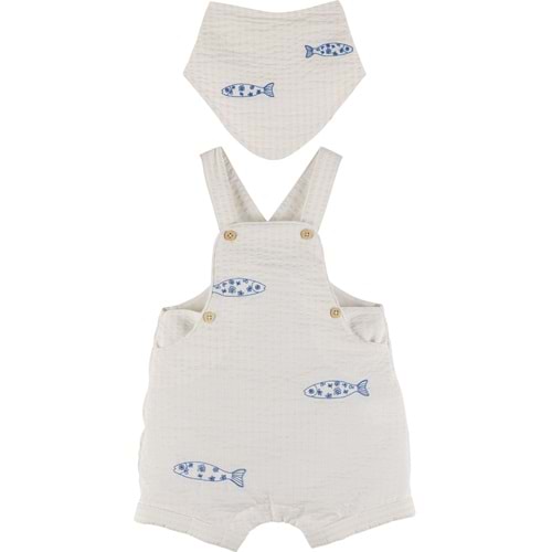 Fularlı Salopet 19399