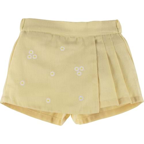 Nakışlı Şort Etek 19518