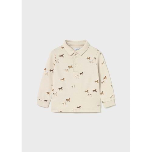 Polo-Uzun Kol Baskılı