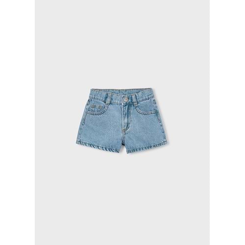 Denim şort basic