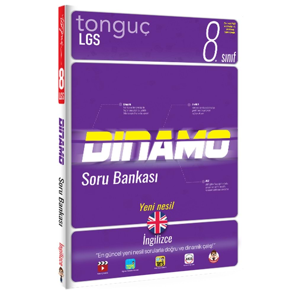 Tonguç Akademi 8. Sınıf İngilizce Dinamo Soru Bankası