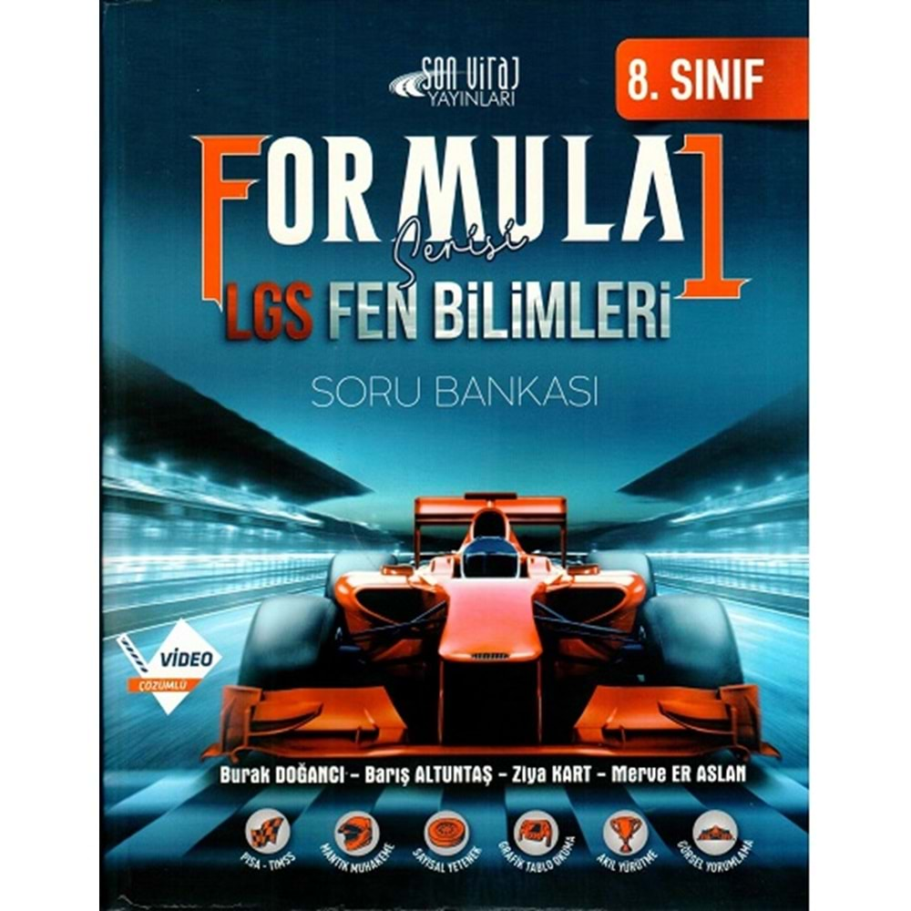 Son Viraj Yayınları 8. Sınıf Formula Lgs Fen Bilimleri Soru Bankası