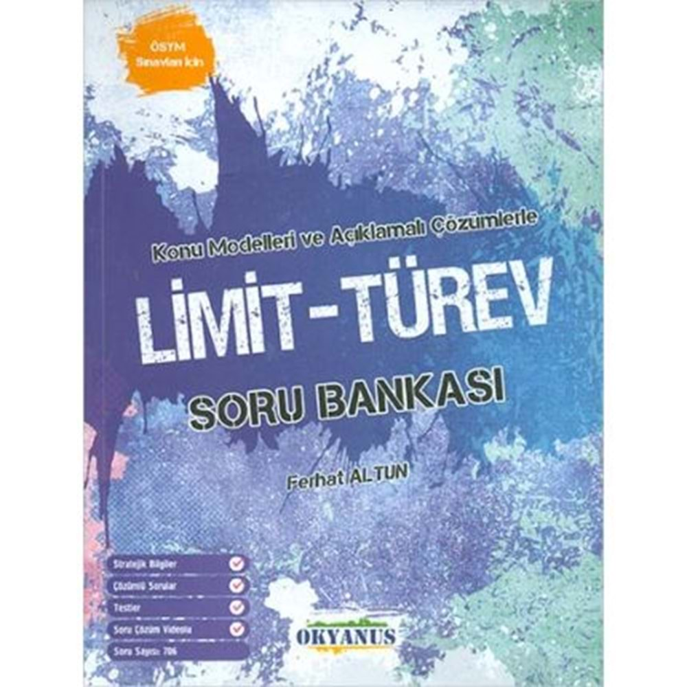 Okyanus Yayıncılık Limit - Türev Soru Bankası