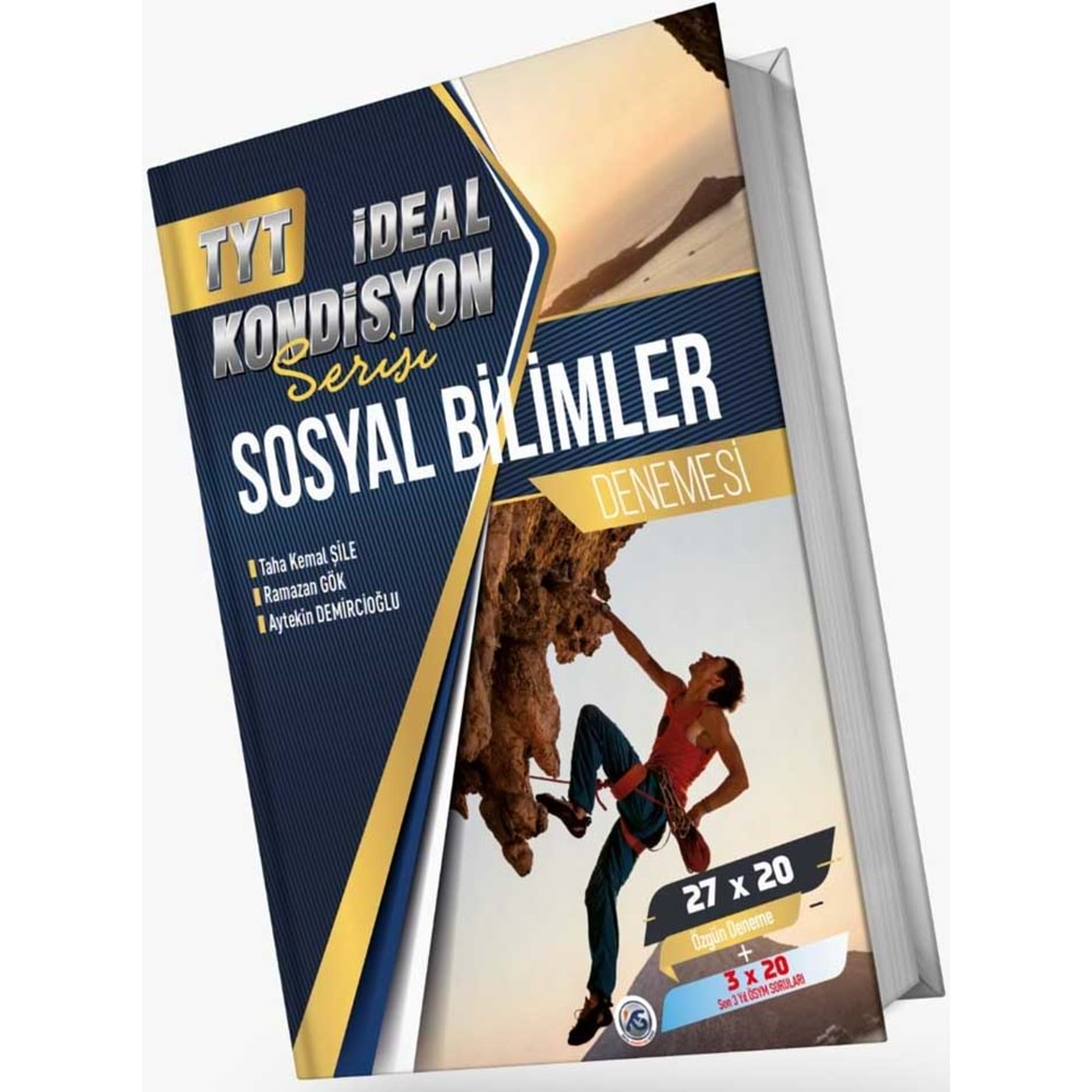 İdeal Kondisyon TYT Sosyal Bilimler 27 x 20 Denemesi