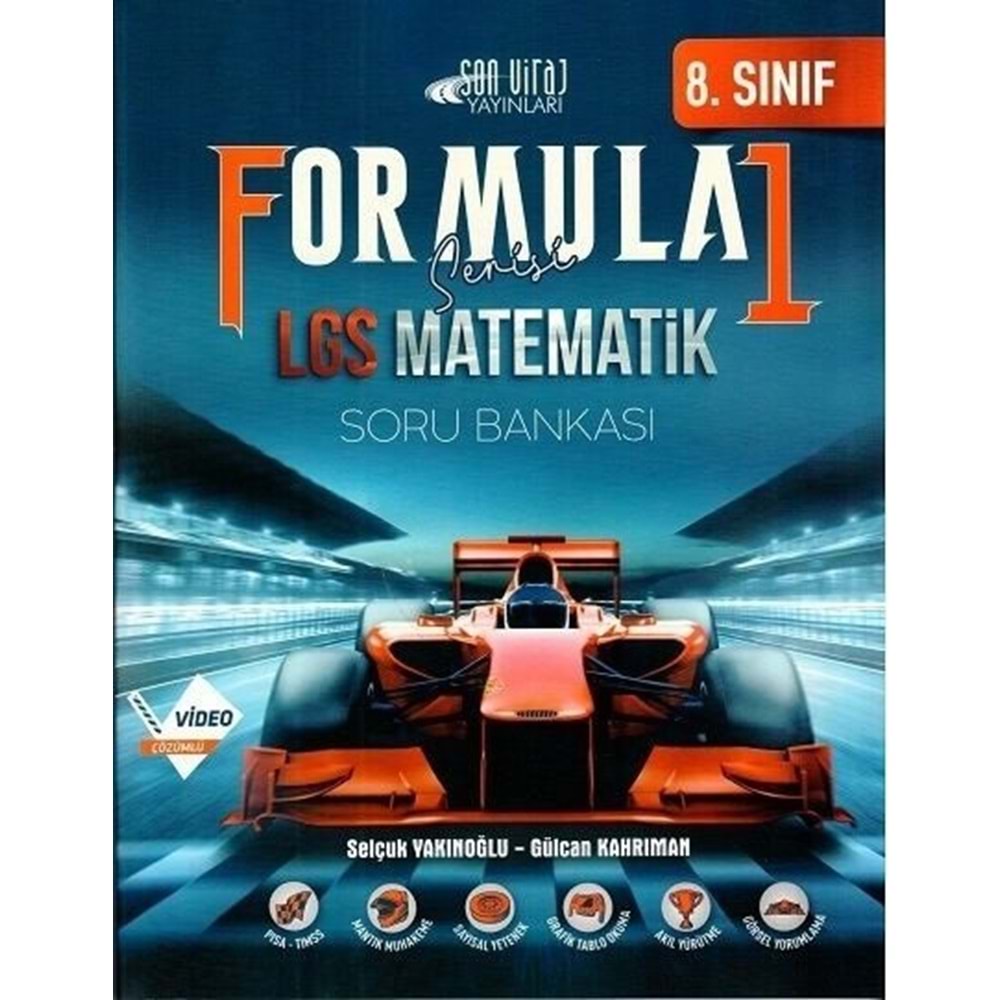 Son Viraj Yayınları 8. Sınıf Formula Matematik Soru Bankası 2024