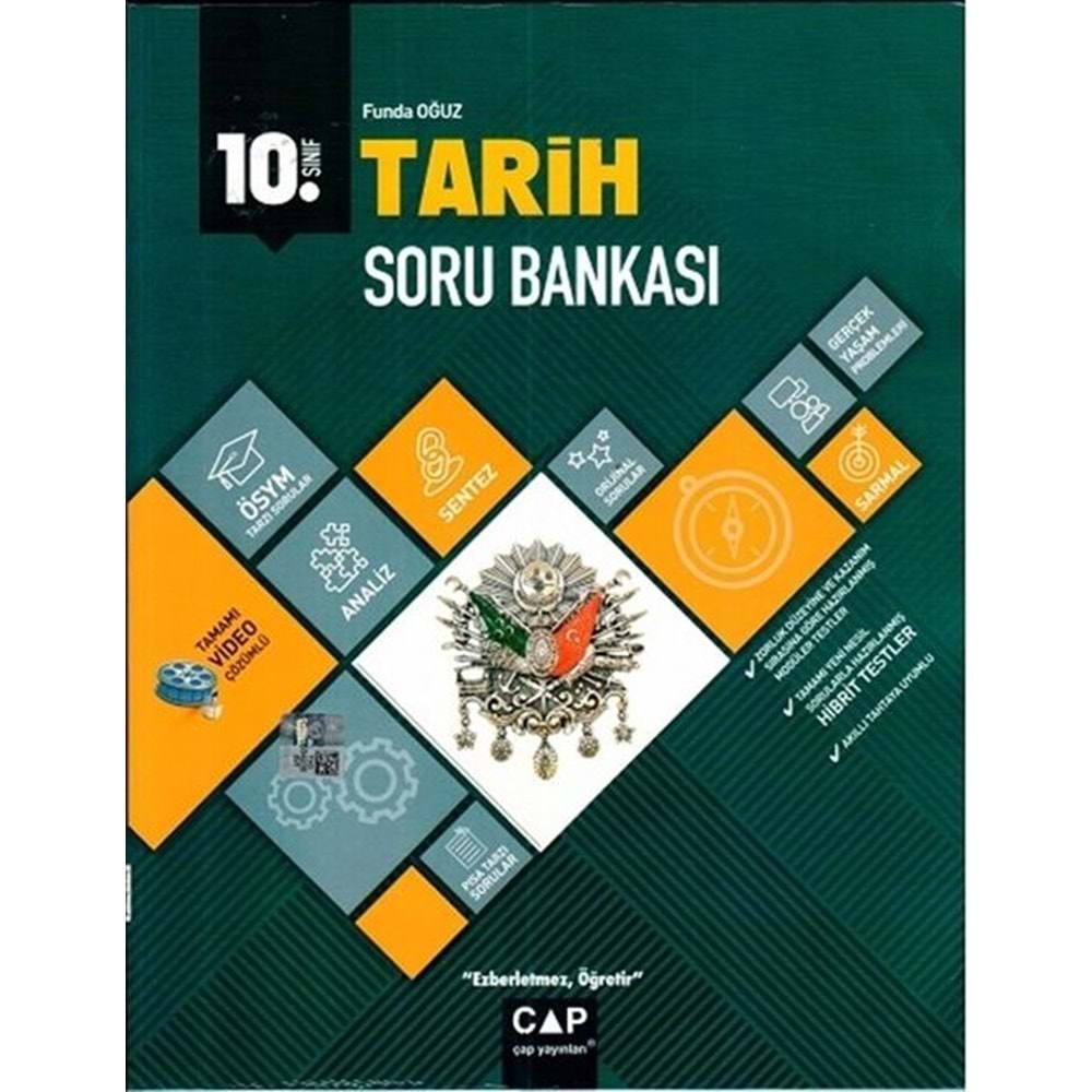Çap Yayınları 10. Sınıf Tarih Soru Bankası