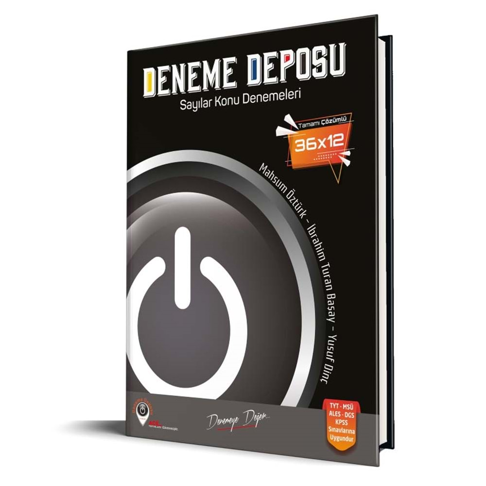 Deneme Deposu Yayınları TYT Sayılar Konu Denemeleri