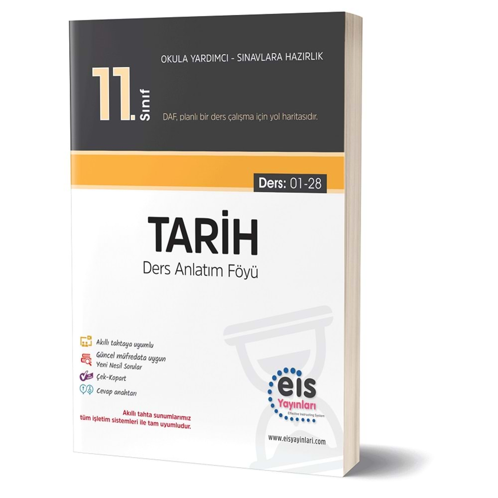 Eis Yayınları 11. Sınıf Tarih DAF