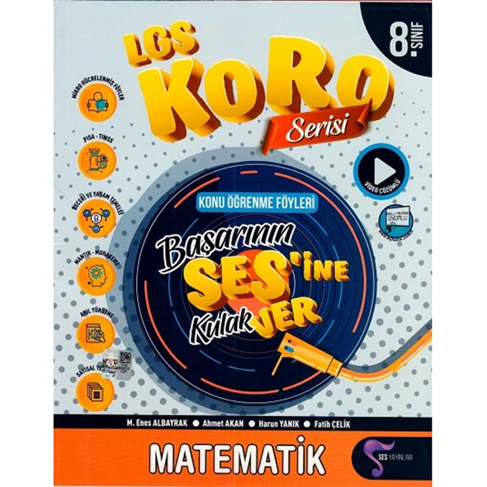 Ses Yayınları 8. Sınıf Koro Matematik Konu Öğreten Fasiküller