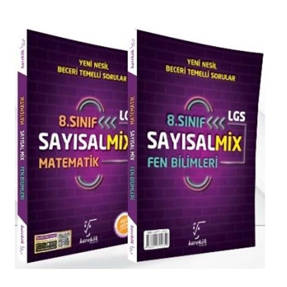 Karekök Yayınları 8. Sınıf LGS Sayısal Mix