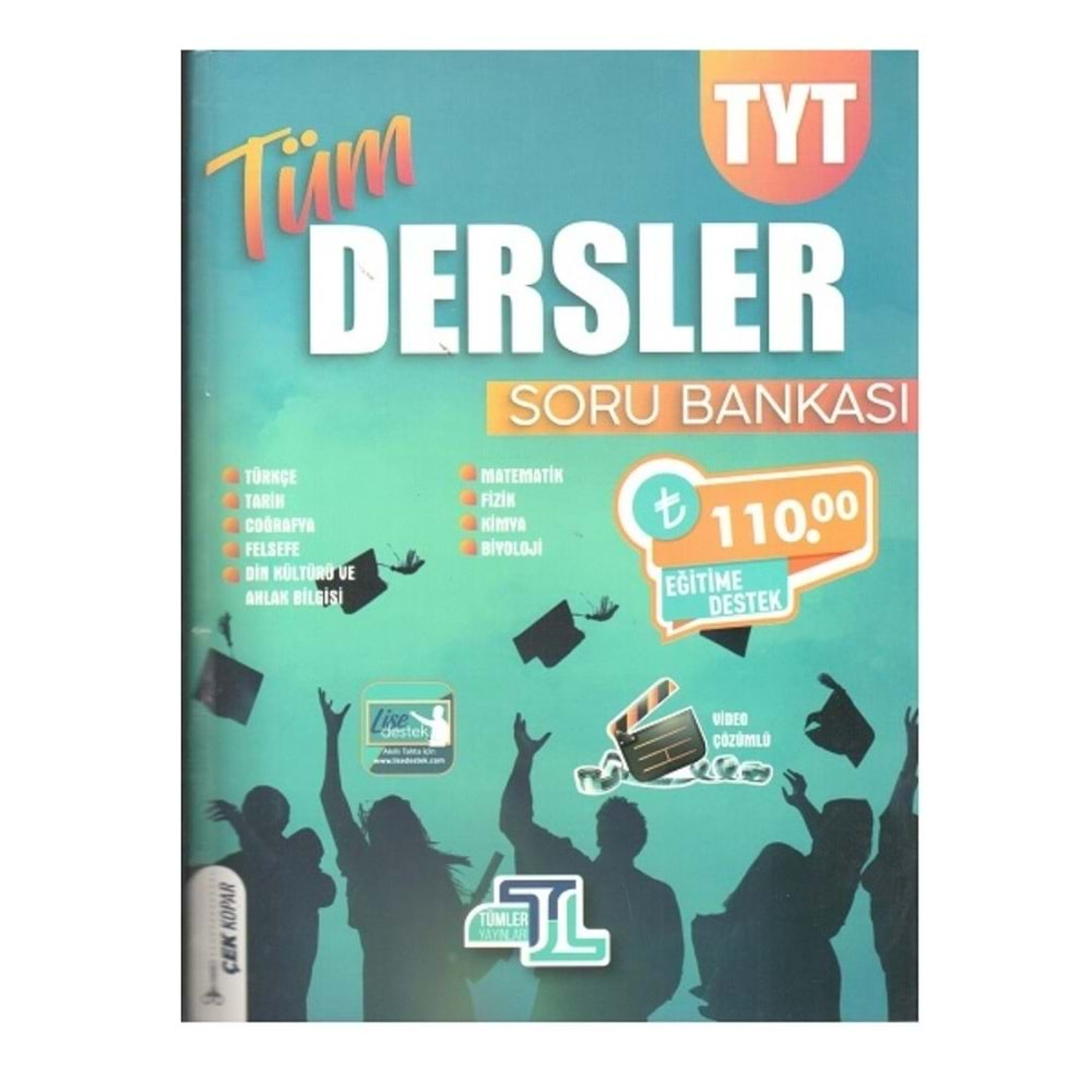 Tümler Yayınları TYT Tüm Dersler Soru Bankası