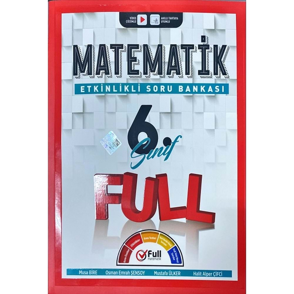 Full Matematik 6. Sınıf Matematik Soru Bankası 2023