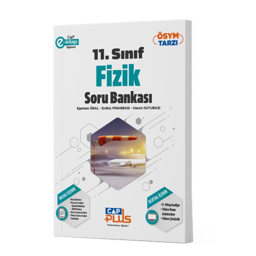 Çap Yayınları 11. Sınıf Anadolu Lisesi Fizik Soru Bankası 2023