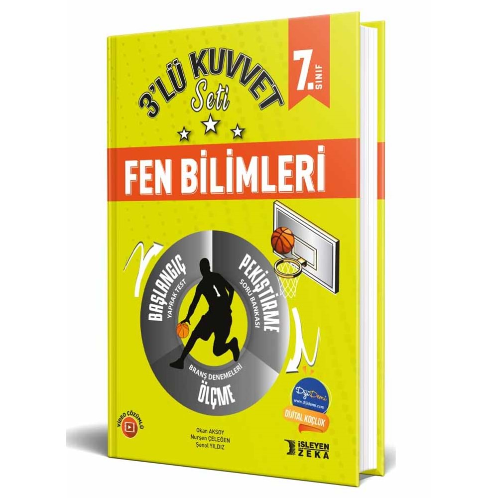 İşleyen Zeka Yayınları 7. Sınıf Fen Bilimleri 3 Lü Kuvvet 2023