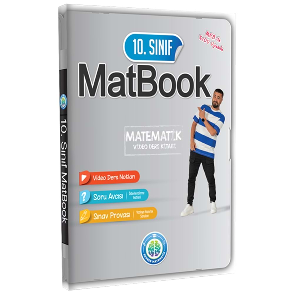 Rehber Matematik 10. Sınıf Matbook Video Ders Kitabı