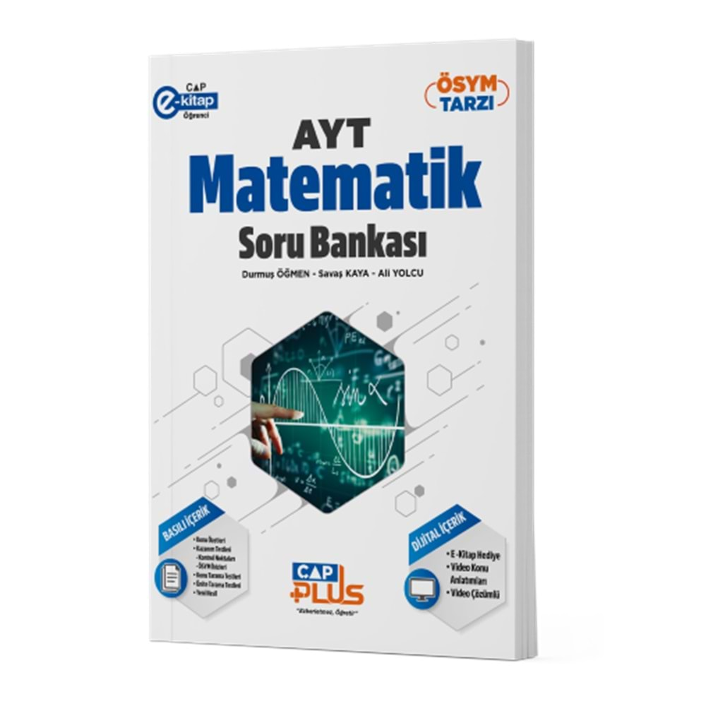 Çap Yayınları Ayt Matematik Plus Soru Bankası 2023