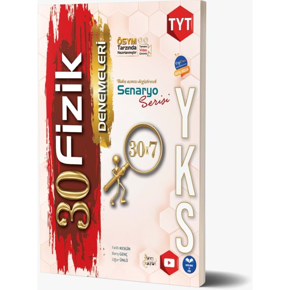 Tanım Yayınları TYT Fizik 30 Lu Deneme 2023