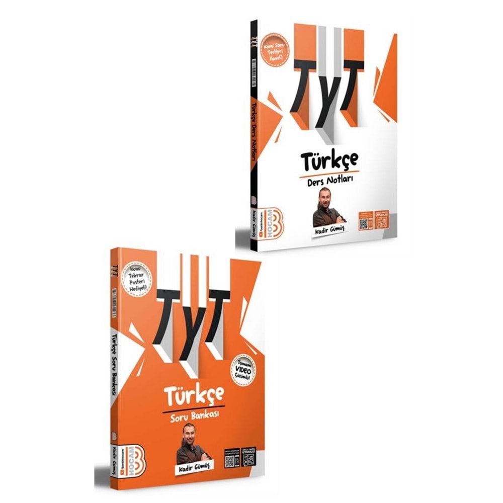 Benim Hocam Yayınları 2024 TYT Türkçe Set 2 Kitap