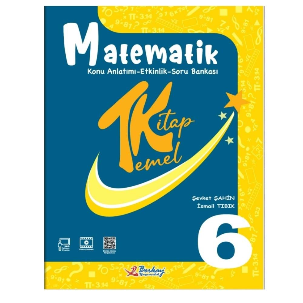 Berkay Yayınları 6. Sınıf Matematik Temel Kitap