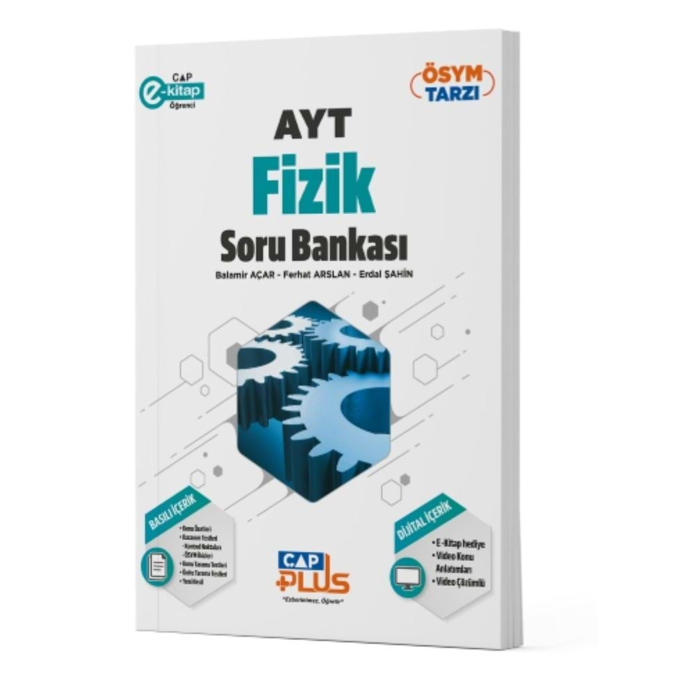 Çap Yayınları AYT Fizik Plus Soru Bankası 2024