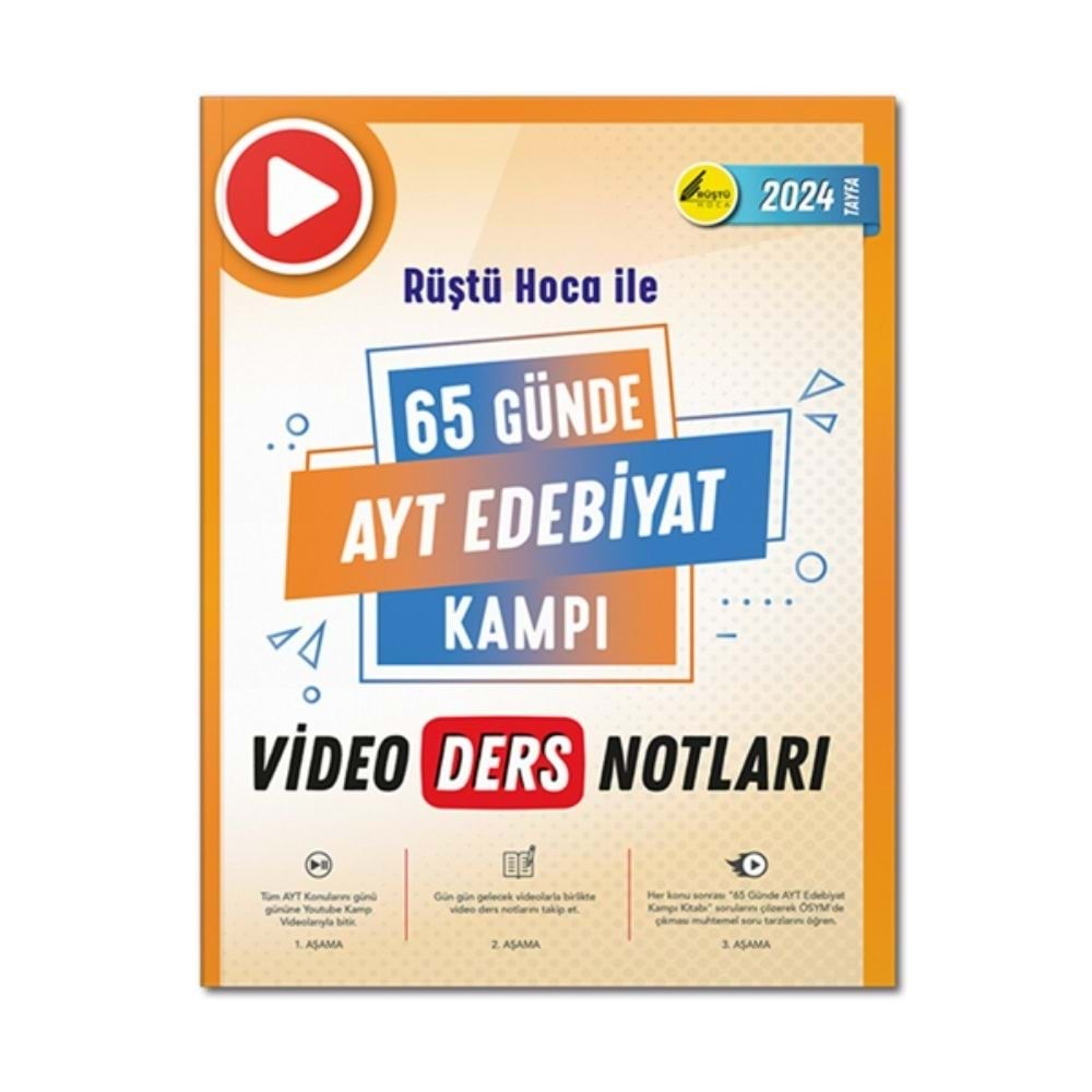 Rüştü Hoca 65 Günde AYT Edebiyat Video Ders Notları