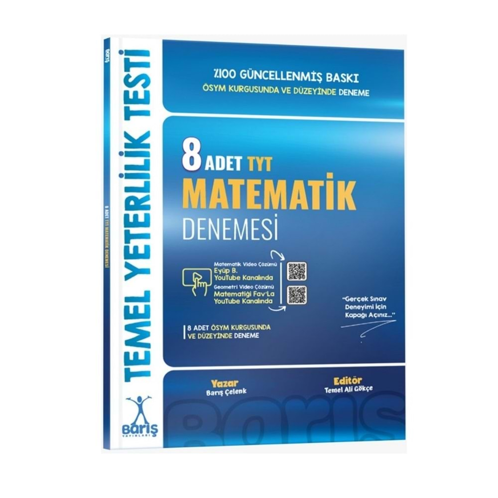 Barış Yayınları TYT 8'li Matematik Denemesi