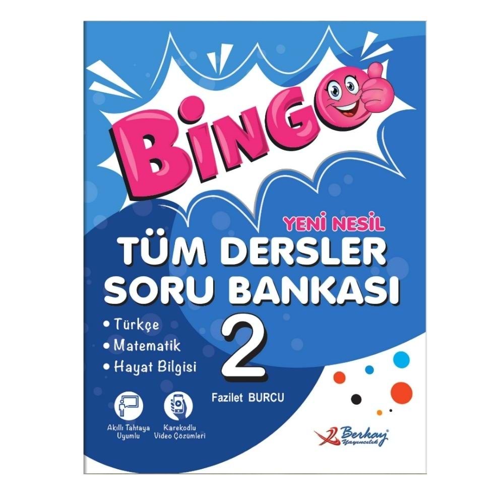 Berkay Yayınları 2. Sınıf Bingo Tüm Dersler Soru Bankası