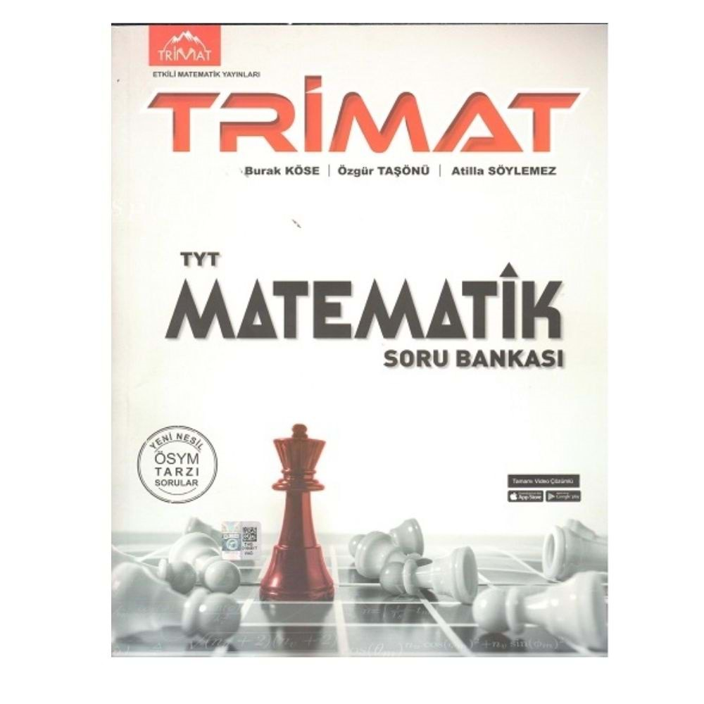 Etkili Matematik Yayınları TYT Matematik Trimat Soru Bankası