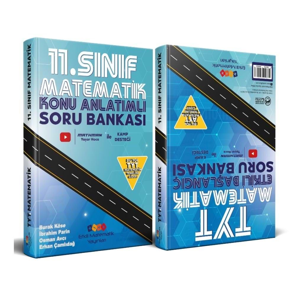 Etkili Matematik Yayınları 11. Sınıf Konu Anlatımlı ve TYT Matematik Soru Bankası