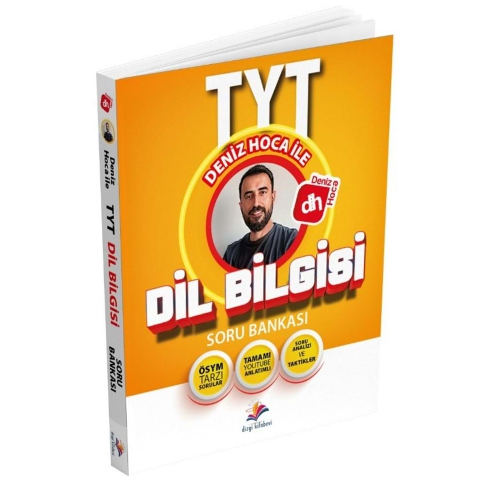 Dizgi Kitap Deniz Hoca TYT Dil Bilgisi Soru Bankası