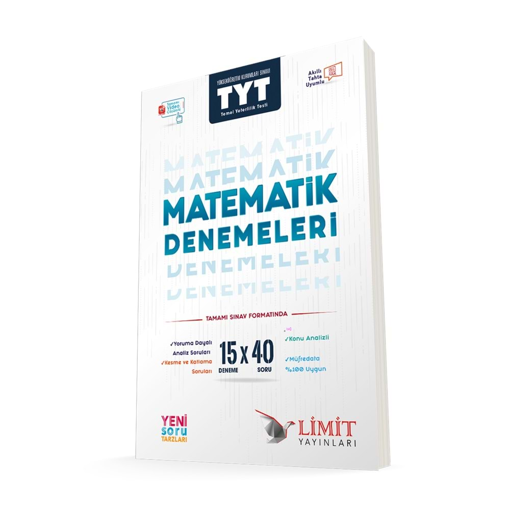 Limit Yayınları Tyt Kronometre Matematik Denemeleri