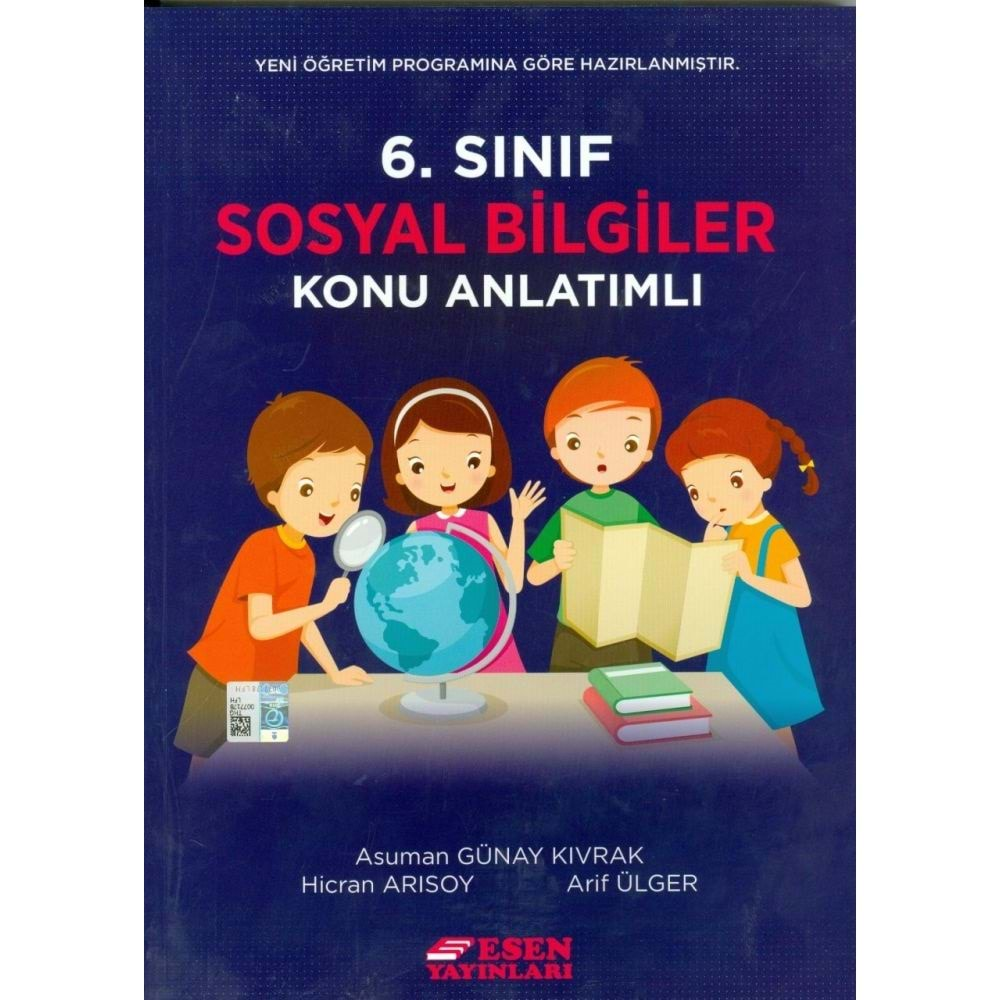 Esen Yayınları 6. Sınıf Sosyal Bilgiler Konu Anlatımlı - Arif Ülger