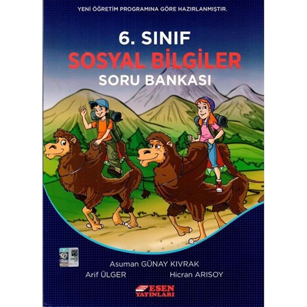 Esen Yayınları 6. Sınıf Sosyal Bilgiler Soru Bankası - Arif Ülger