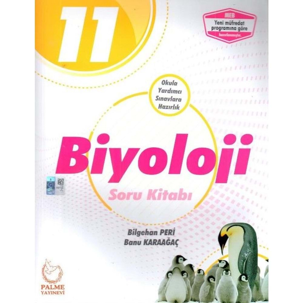 Palme Yayınları 11. Sınıf Biyoloji Soru Bankası